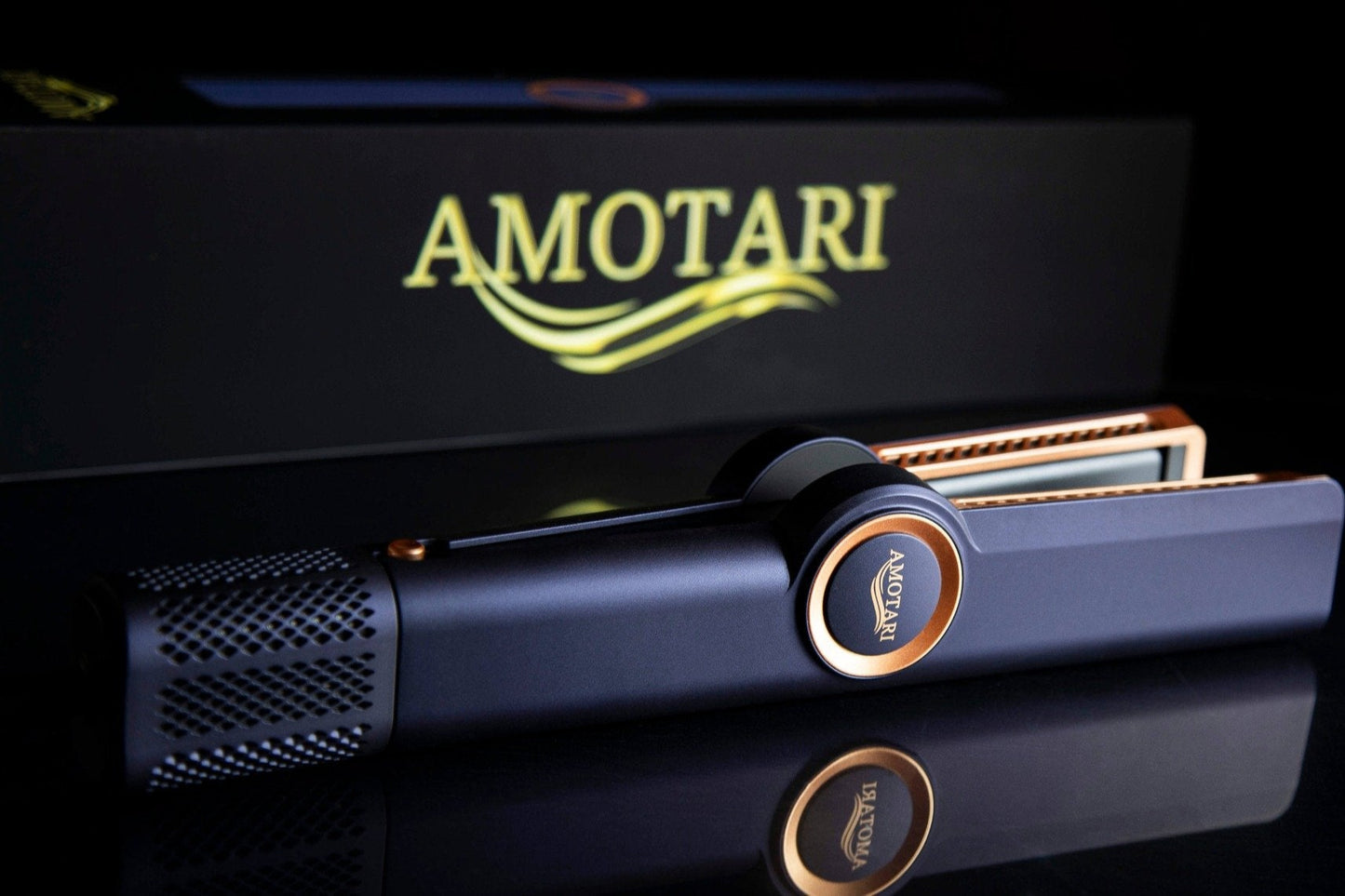 Fusion Styler™ by AMOTARI® – Lisseur-Séchant 2-en-1 à Air Ionique